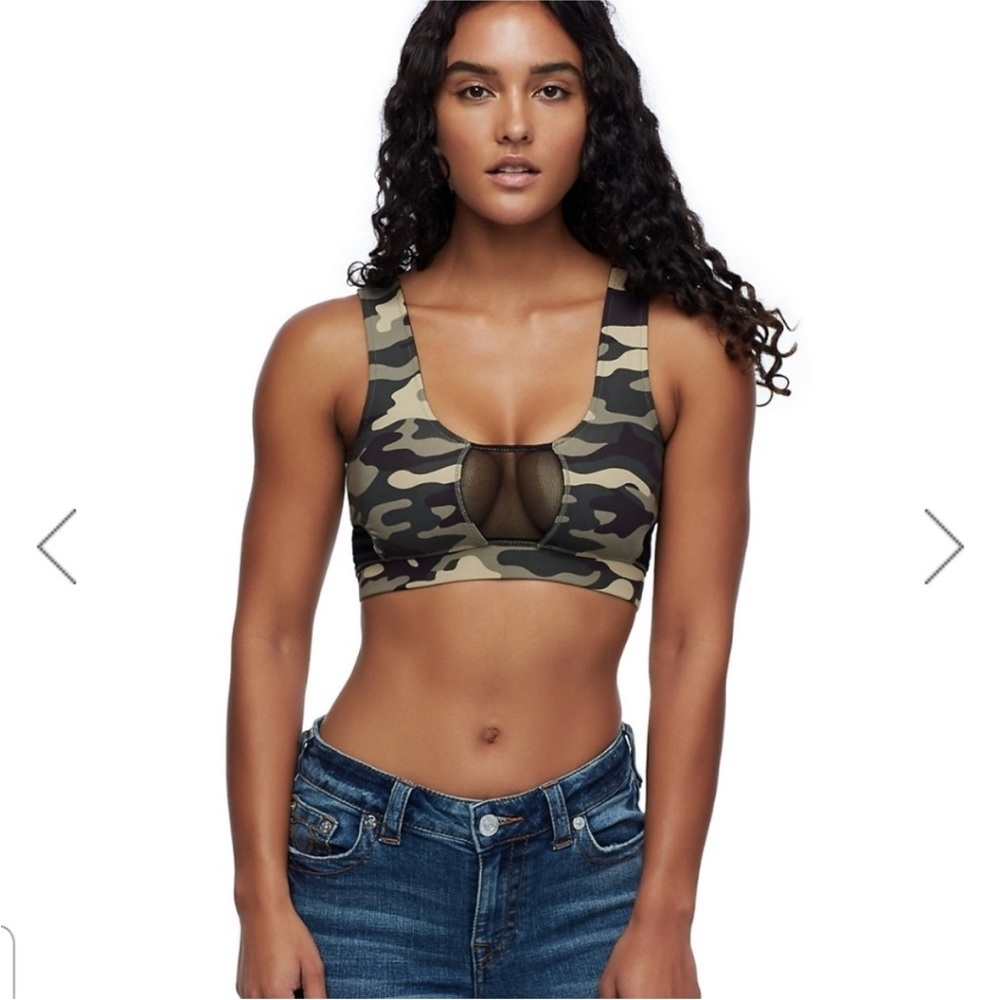 True Religion camp mesh sports bra - Picture 2 of 3